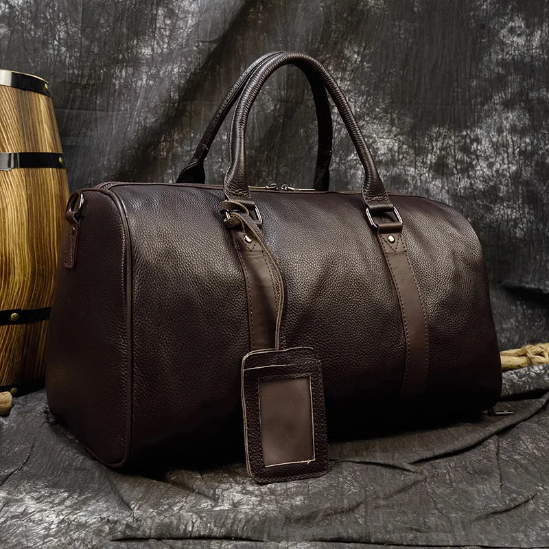 Heritage - Sac De Voyage Homme Luxe En Cuir - vue 3