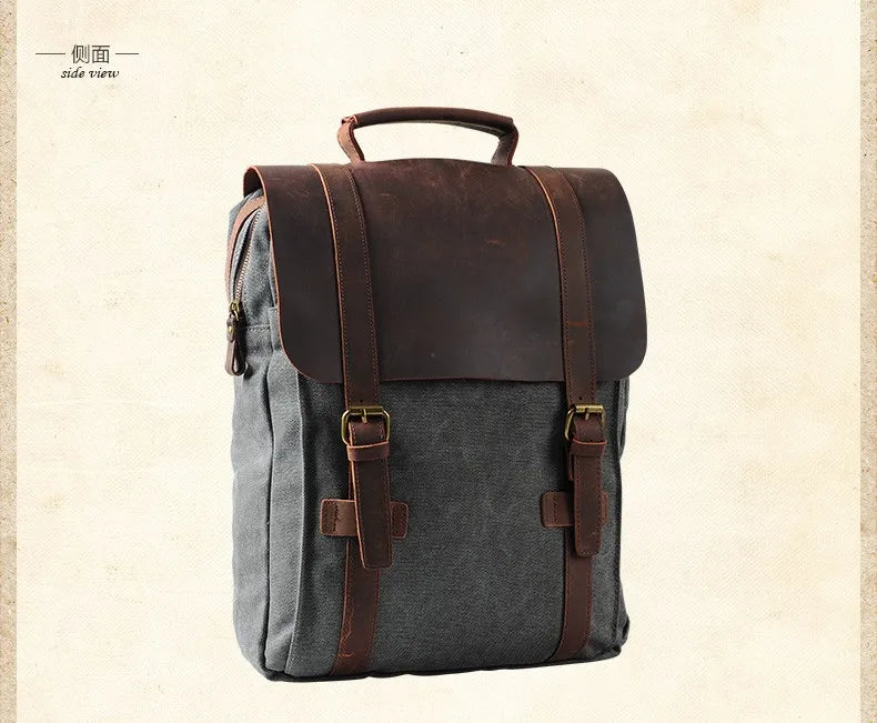 Heritage - Sac À Dos Homme Vintage - vue 6