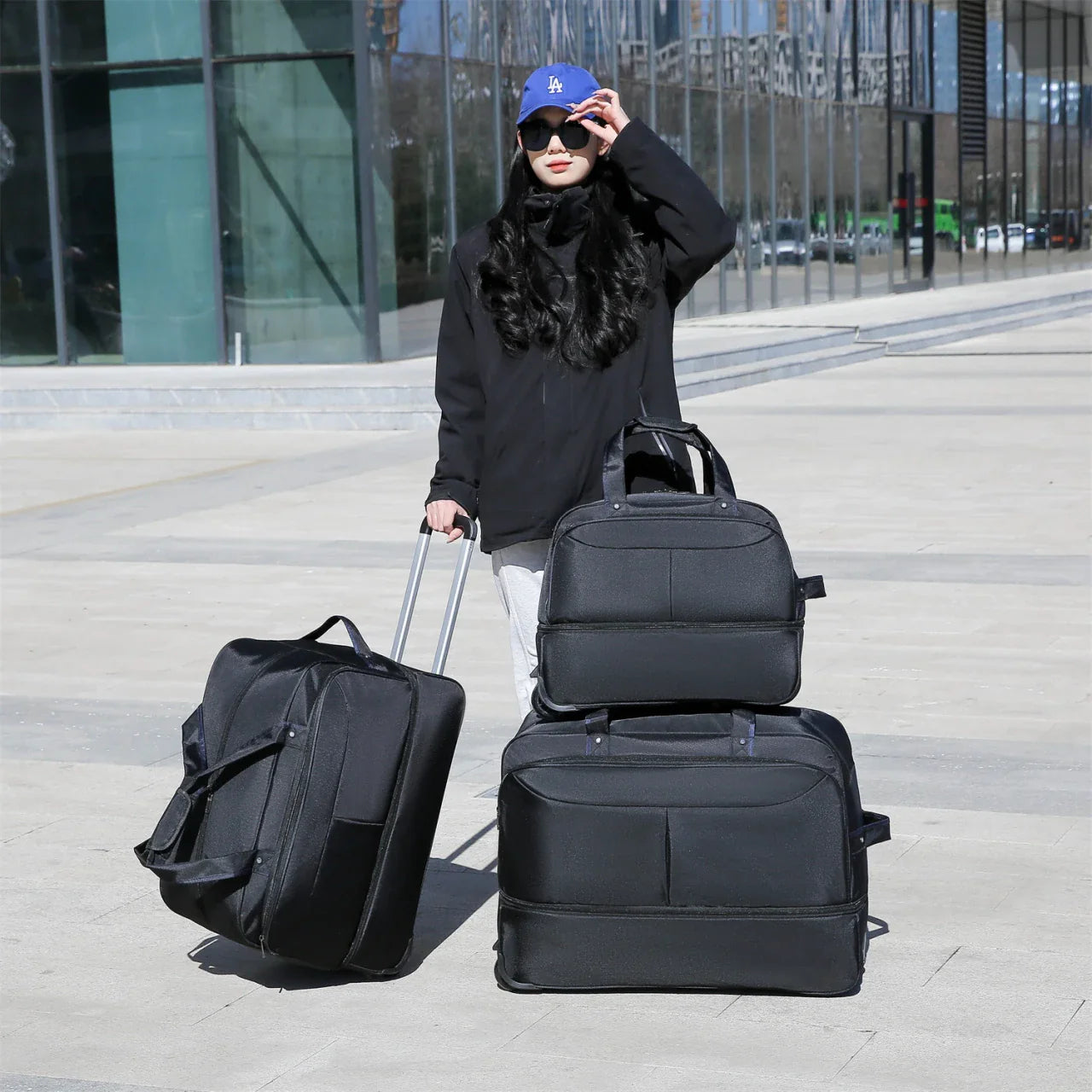 Odyssée - Sac De Voyage Explorer à Roulettes Unisexe - vue 6