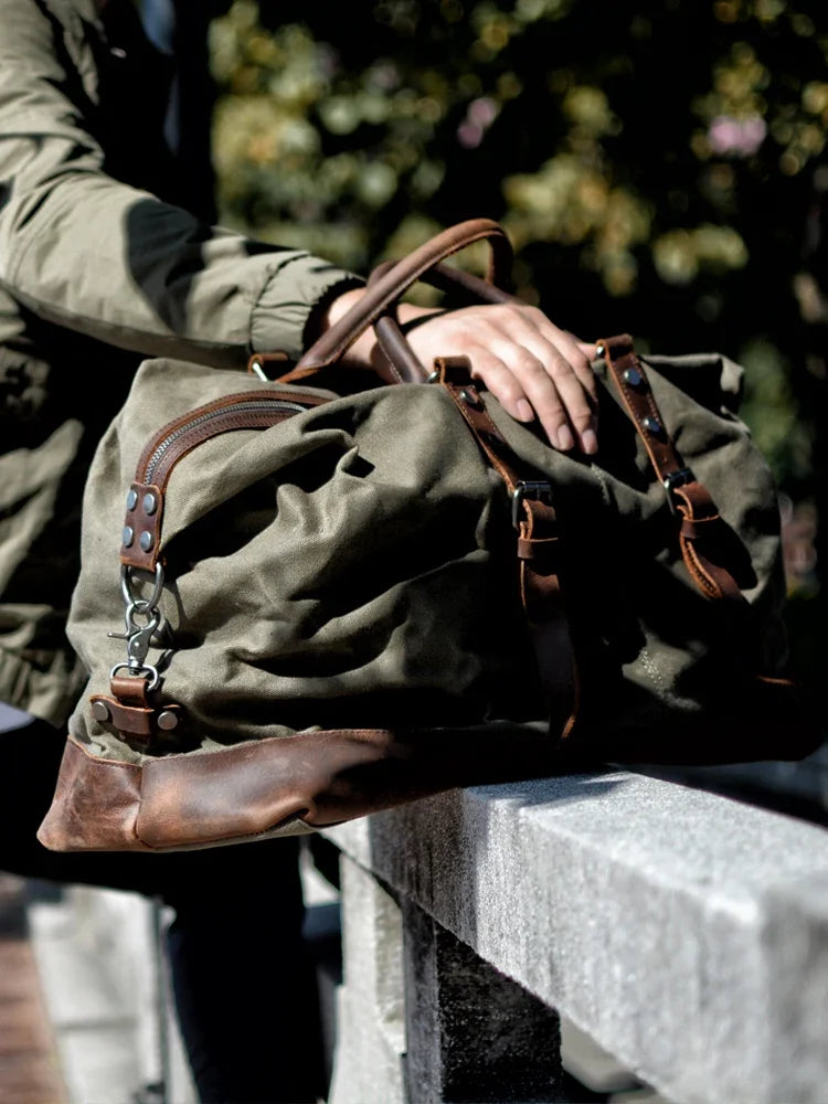 Heritage - Sac De Voyage Vintage Homme - vue 5