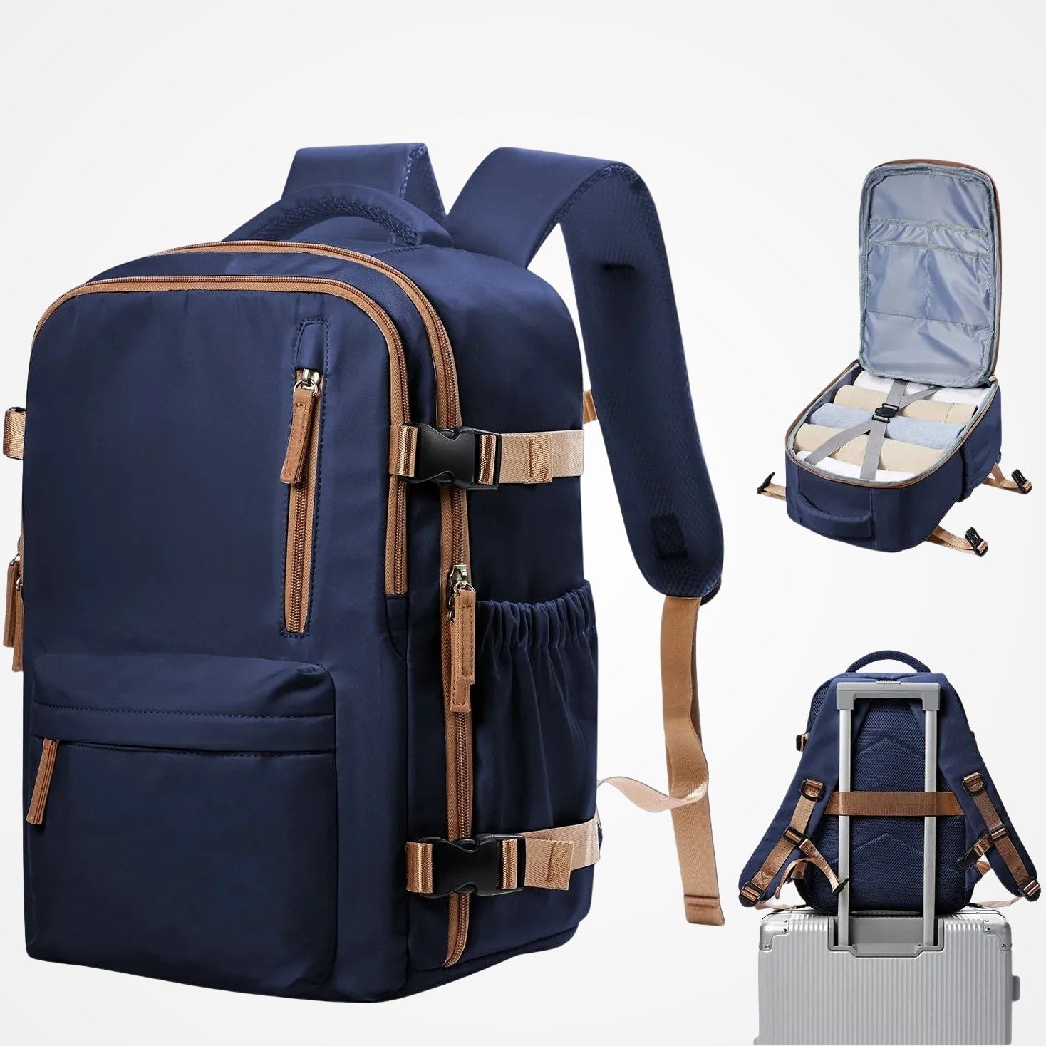 Escale - Sac À Dos Cabine 40x30x20 Transavia