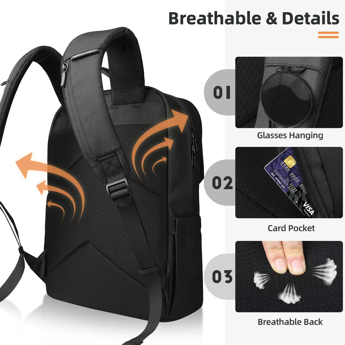 Urban - Sac À Dos Business Voyage Homme