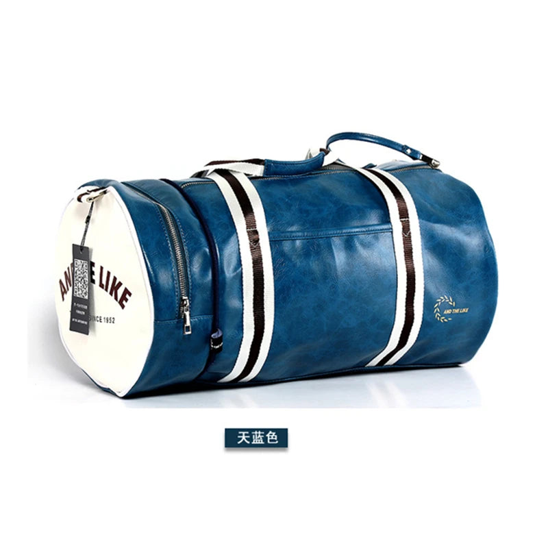 Nomade - Sac De Sport En Cuir De Voyage - vue 9