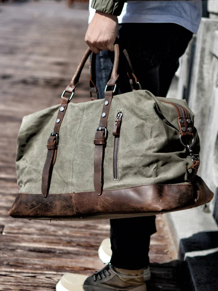 Heritage - Sac De Voyage Vintage Homme - vue 6