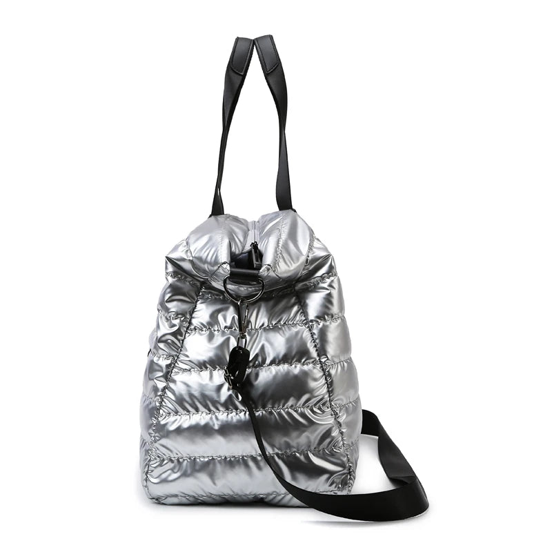 Soléa - Sac de Voyage Bandoulière Matelassé Femme - vue 5