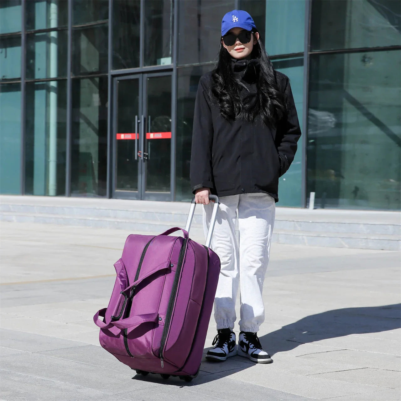 Odyssée - Sac De Voyage Explorer à Roulettes Unisexe - vue 7