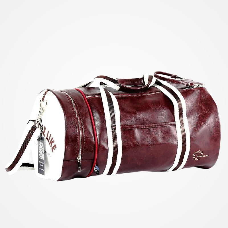 Nomade - Sac De Sport En Cuir De Voyage - vue 7