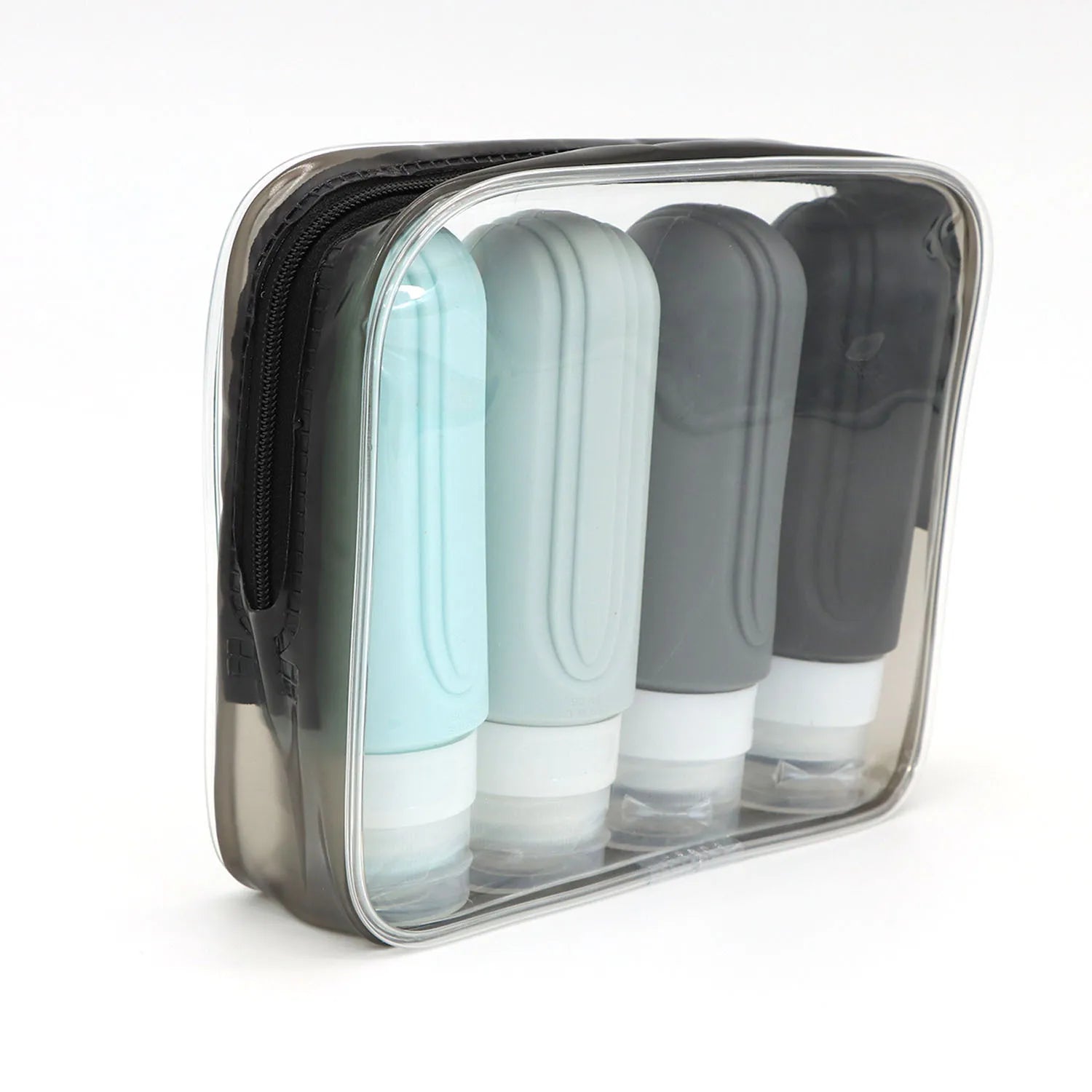 Zéphyr - Flacons de Voyage Rechargeables en Silicone