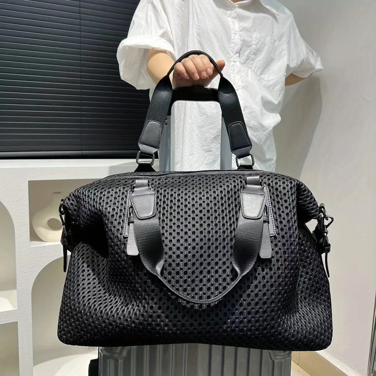 Soléa - Sac Nylon Bandoulière Femme - vue 5