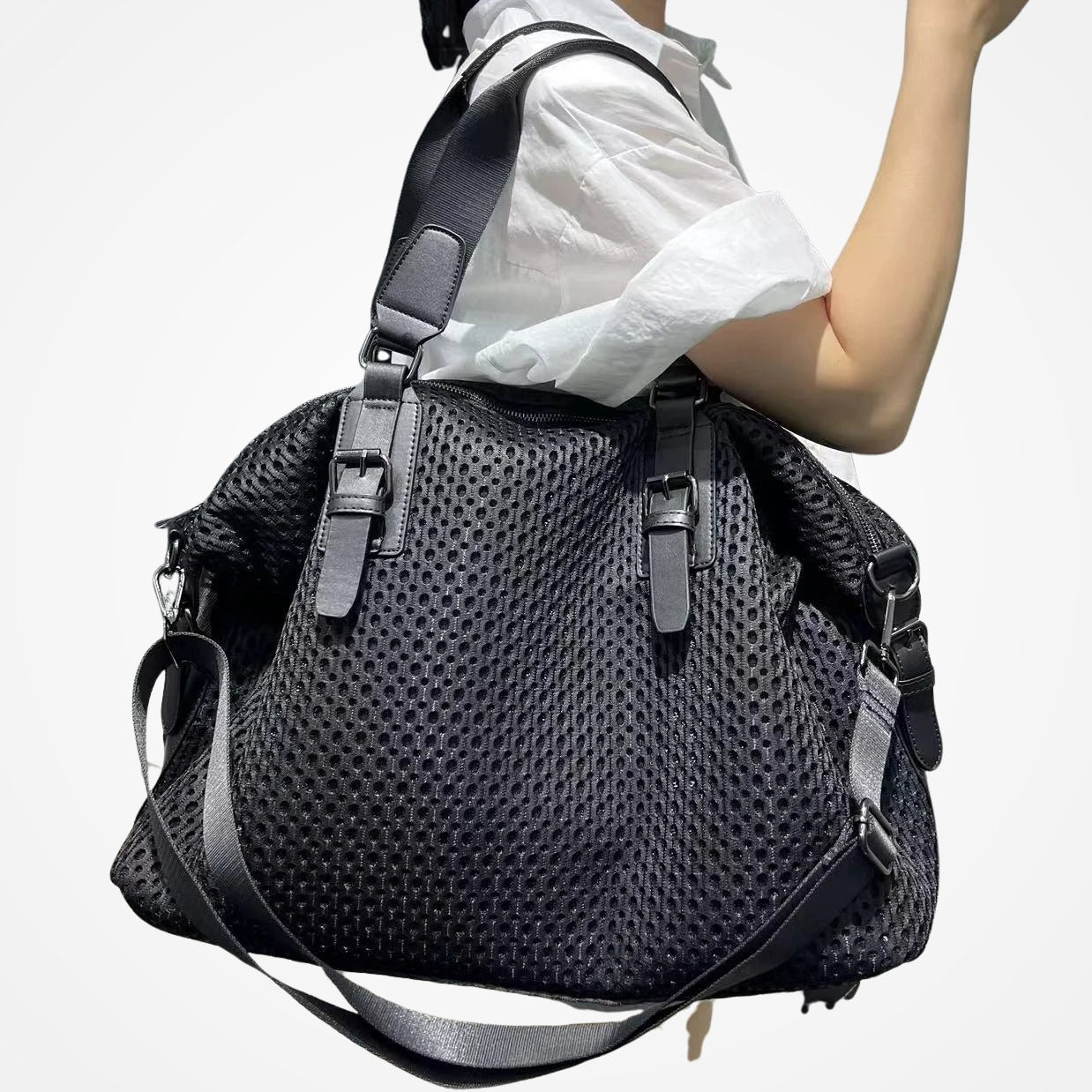 Soléa - Sac Nylon Bandoulière Femme