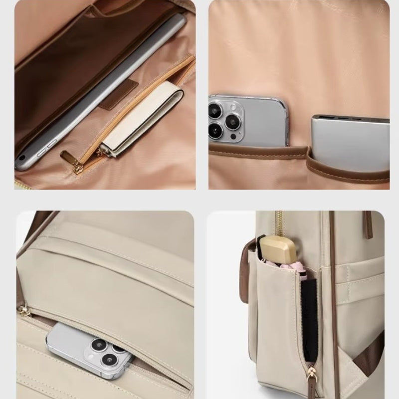 Soléa - Sac À Dos Ordinateur Femme Chic - vue 4