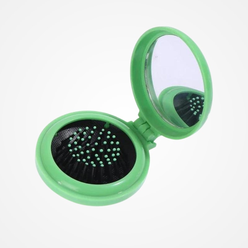 Brosse Cheveux Et Miroir De Poche Pylones - vue 5