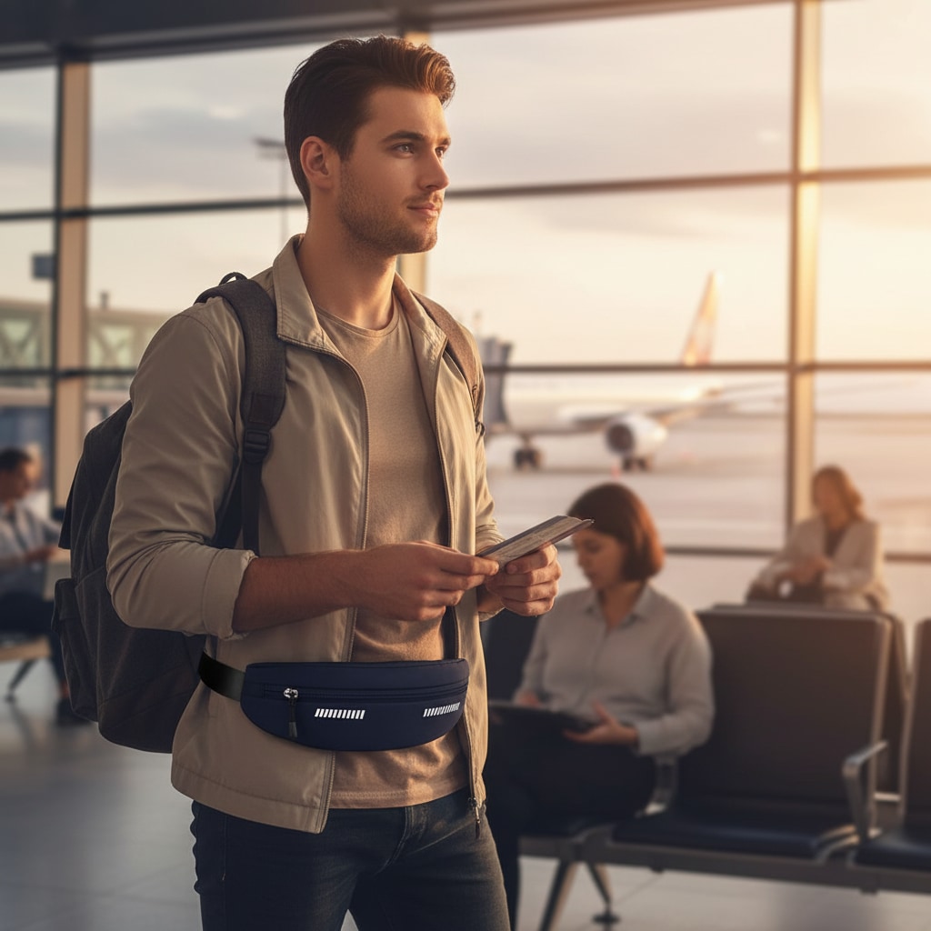 Knob - Ceinture De Voyage Invisible - en voyage