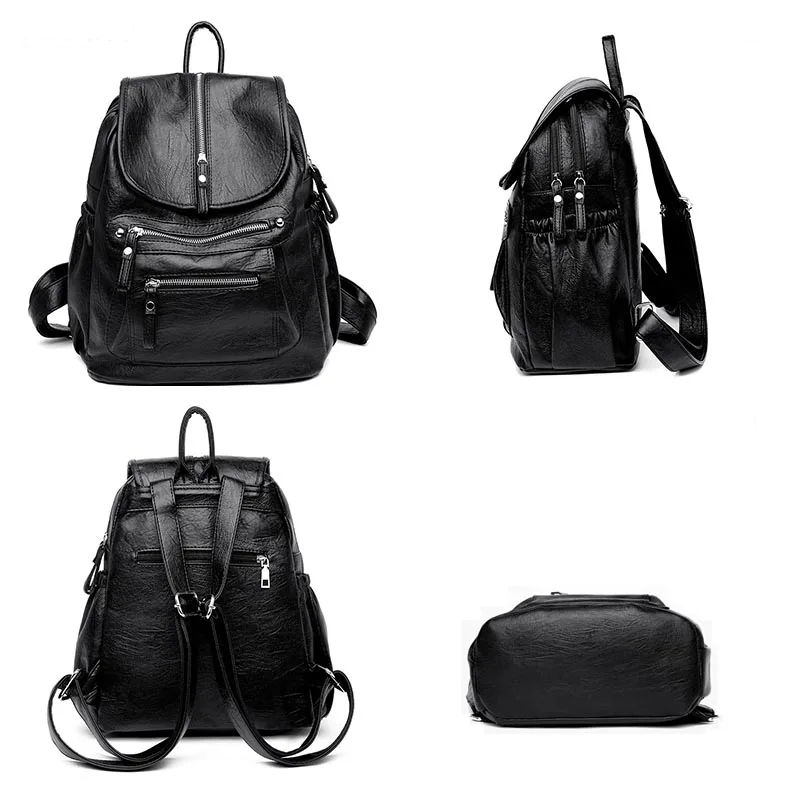 Heritage - Sac à Dos Femme Cuir - vue 4