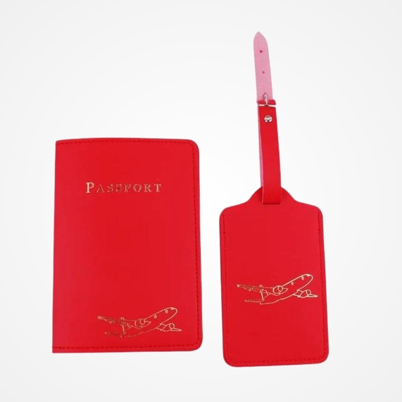 Pack - Etiquette Bagage Et Etui Passeport - vue 8