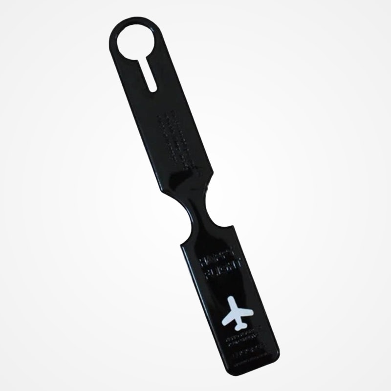 étiquette valise pratique pour voyageurs