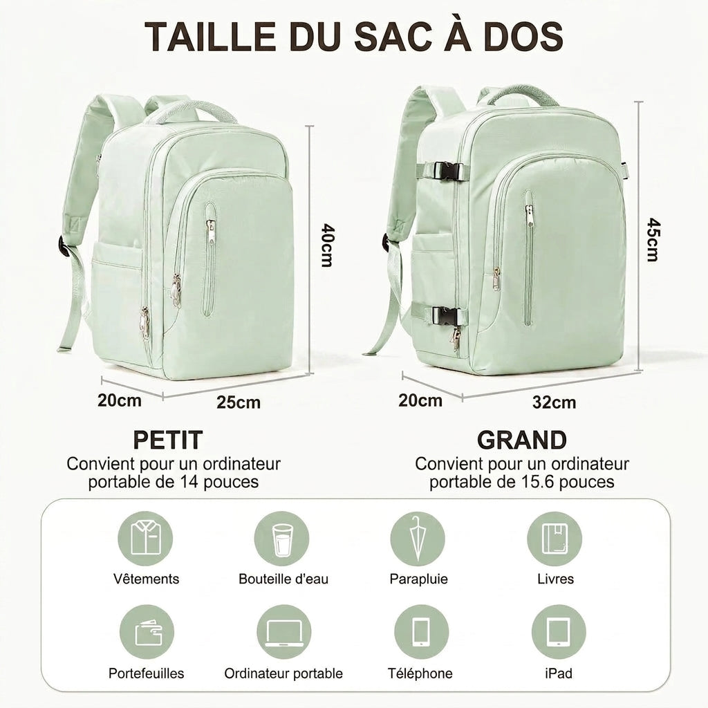 DENEB - sac à dos voyage cabine 45x36x20 Easyjet