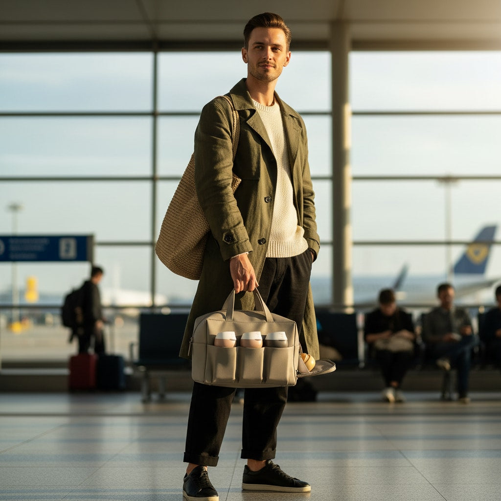 SnapsCork - Flacon Vide Voyage pour Crème - en voyage