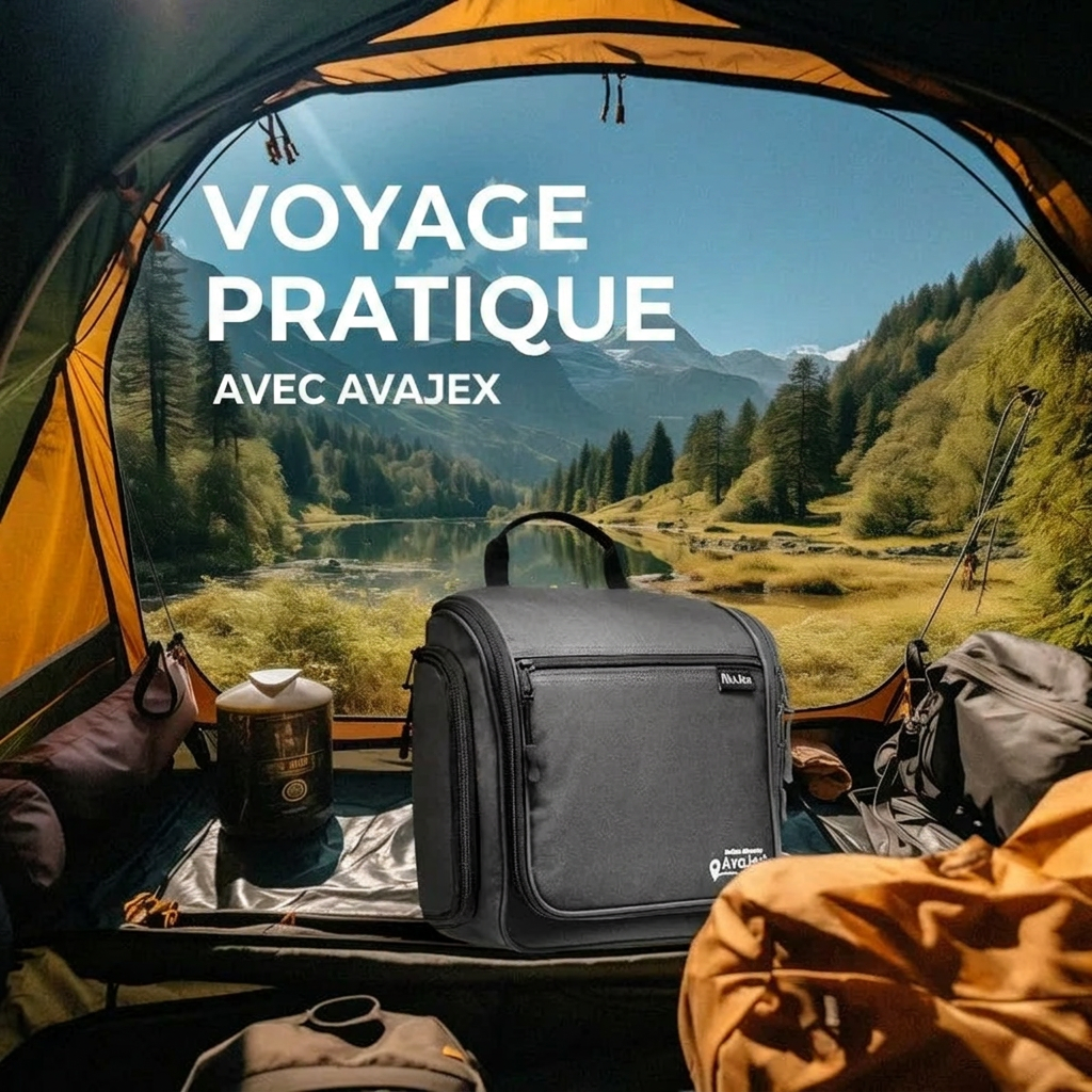 SELENE - Trousse de Toilette Suspendue Grande Capacité