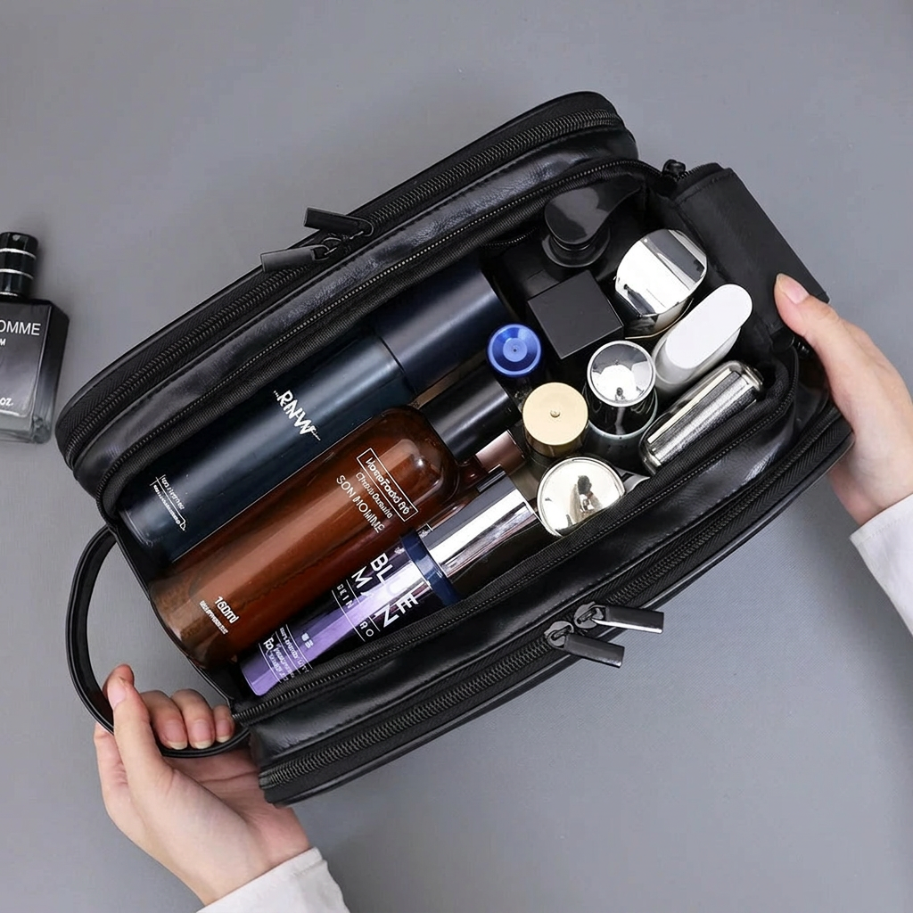 RHEA - Trousse de Toilette Suspendue Unisexe Imperméable