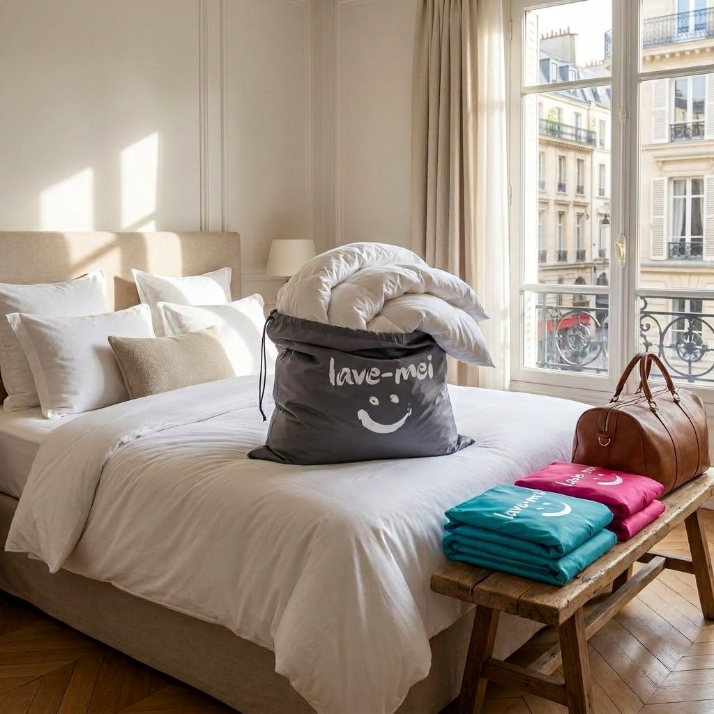 Zéphyr - Sac à Linge de Voyage Pliable Grande Capacité