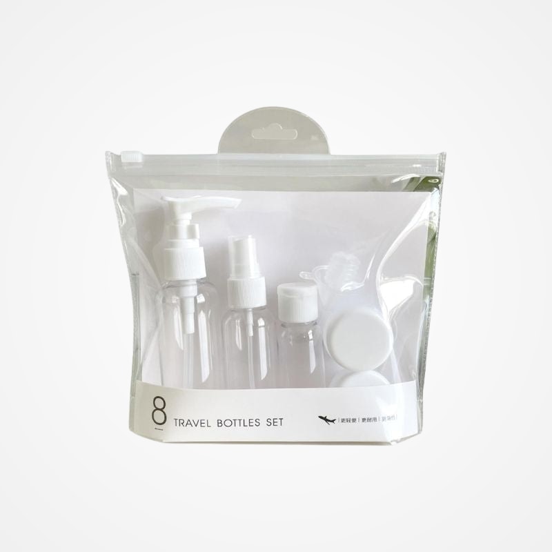 kit de voyage flacons vides