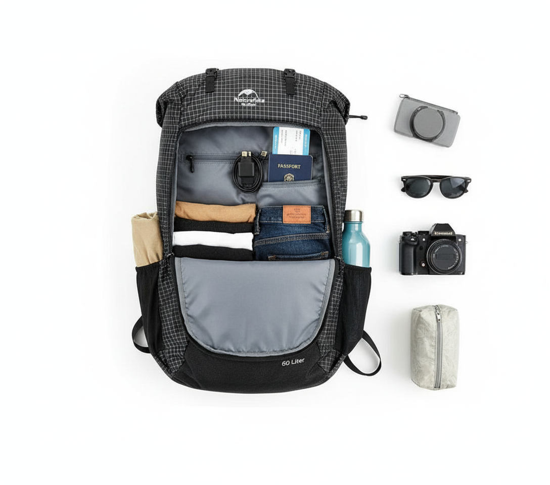Nomade - Sac À Dos Randonnée 60 Litres - vue 14