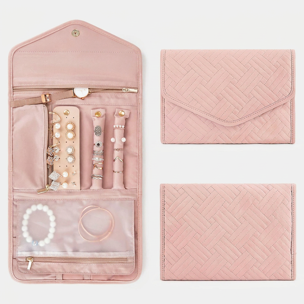 Alizé - Pochette de Rangement Pliable pour Bijoux