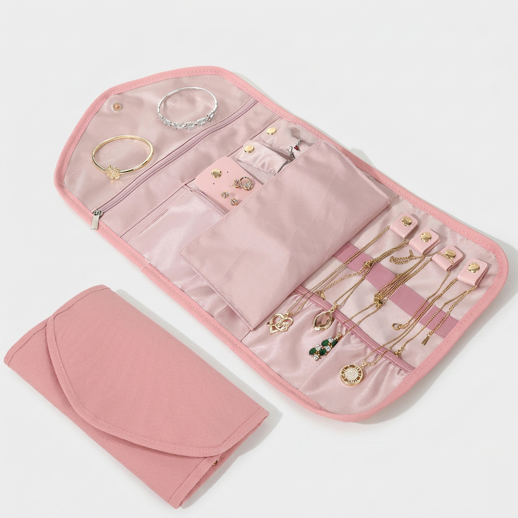 Alizé - Pochette de Voyage pour Bijoux Ajustable