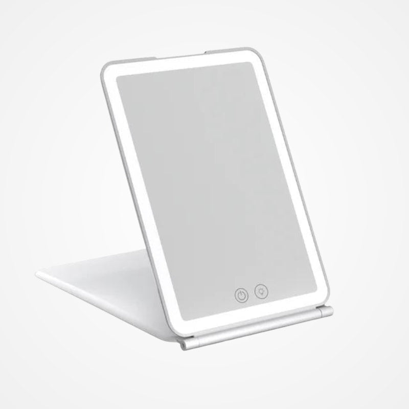 Miroir Led Zoom Portable