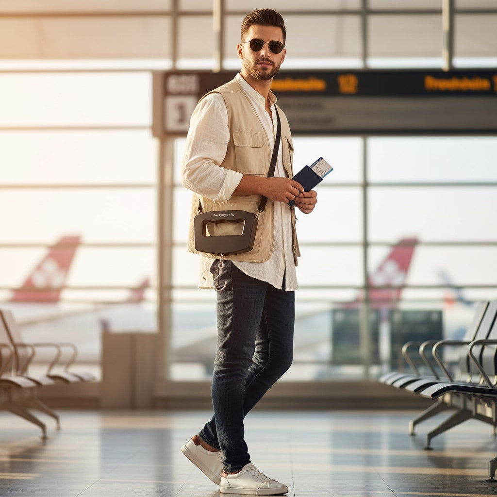 VatBoard - Pèse Bagage Digital - en voyage