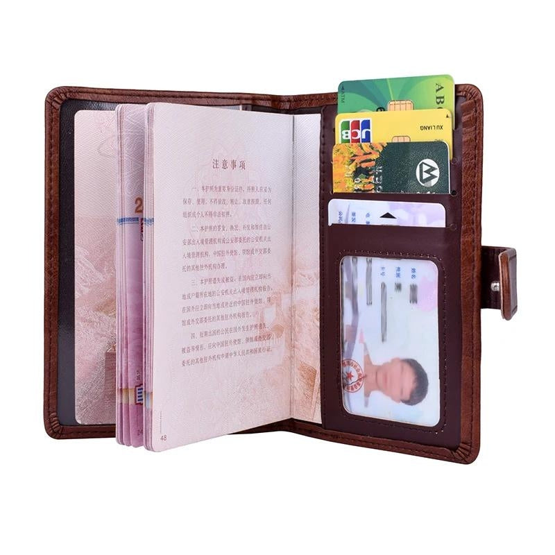 Porte Document De Voyage en Simili pour Homme - vue 5