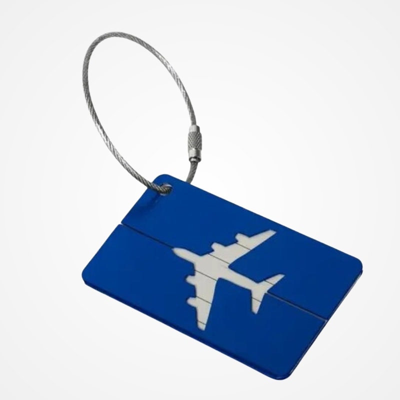 Porte Étiquette Métallique Pour Valise - vue 7