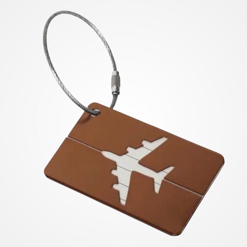 Porte Étiquette Métallique Pour Valise - vue 10