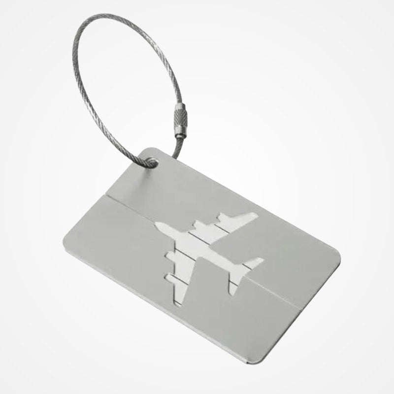 Porte Étiquette Métallique Pour Valise - vue 9