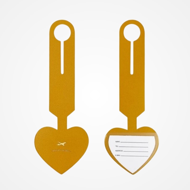 Mode - Porte Étiquette Valise en Simili