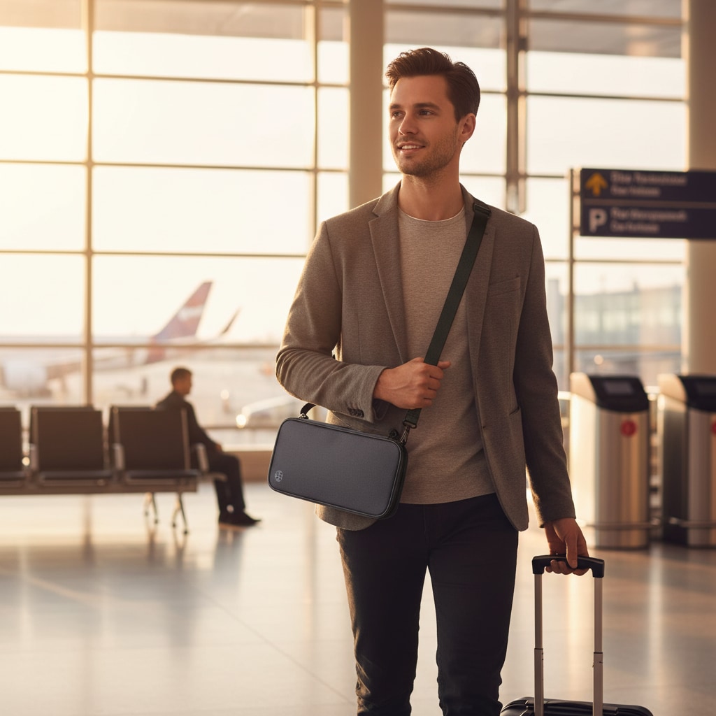 BandJar - Portefeuille Antivol Voyage - en voyage