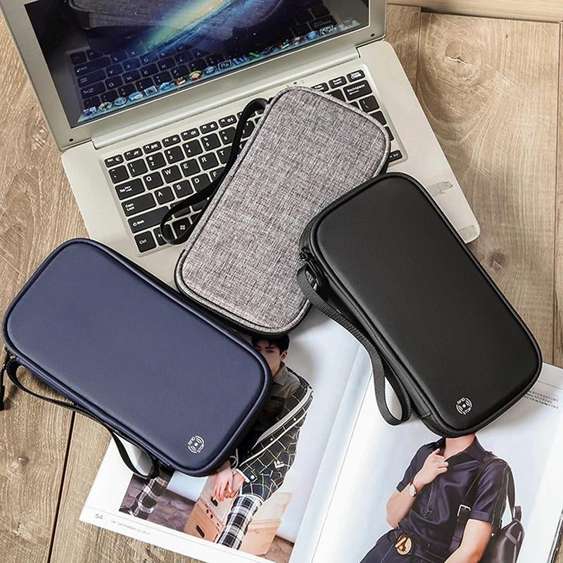 portefeuille de voyage compact et sécurisé