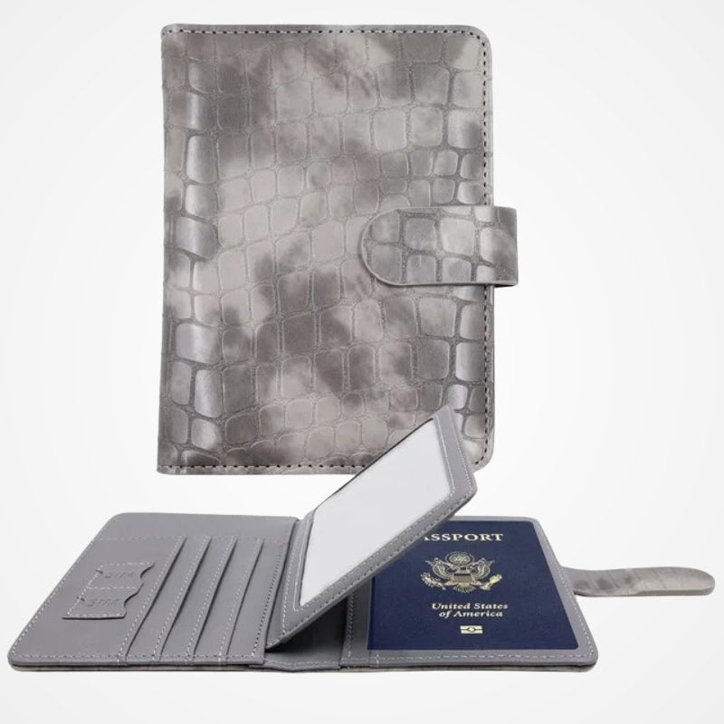 portefeuille de voyage féminin design moderne