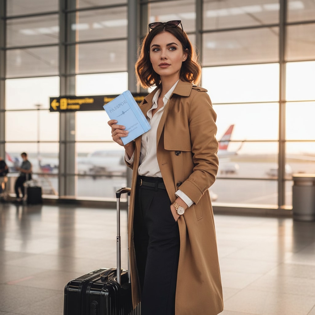 Lune - Portefeuille Femme Protection RFID - en voyage