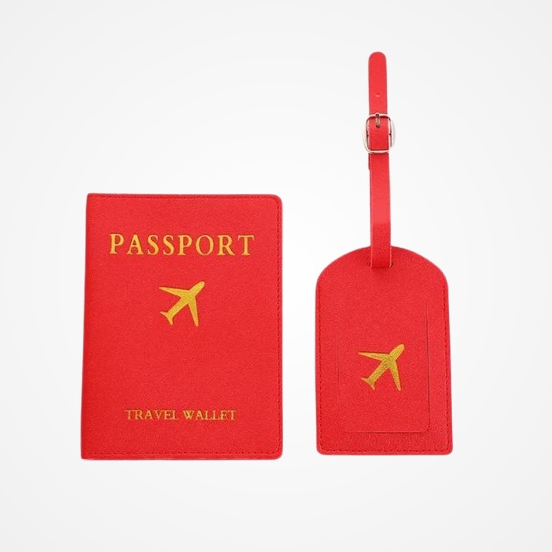 Protège Passeport Et Etiquette Valise - vue 8