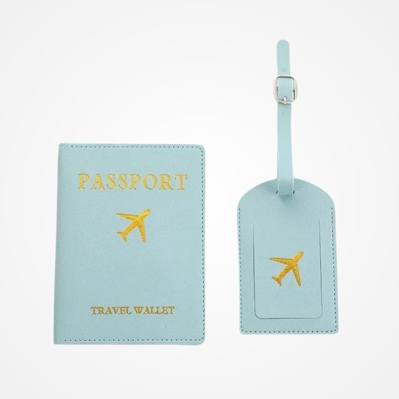 Protège Passeport Et Etiquette Valise - vue 12