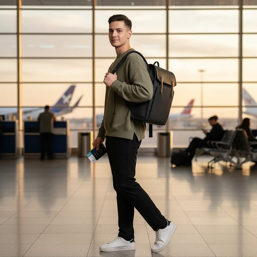 Sac À Dos De Voyage Homme Luxe - en voyage