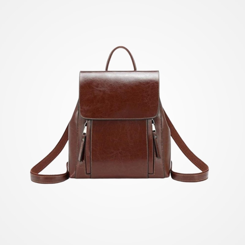 Heritage - Petit Sac À Dos En Cuir Femme - vue 7
