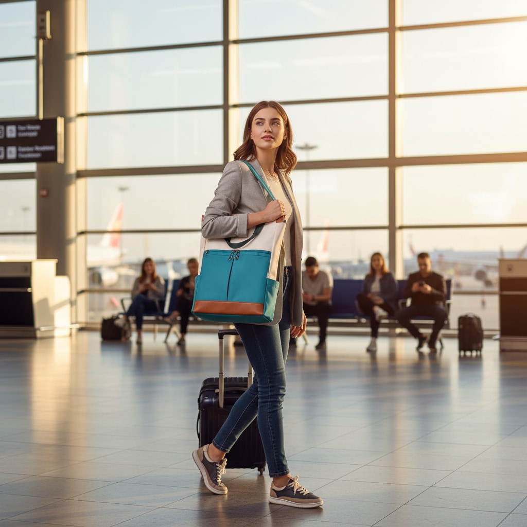Sac À Dos Ordinateur Femme Élegant - en voyage