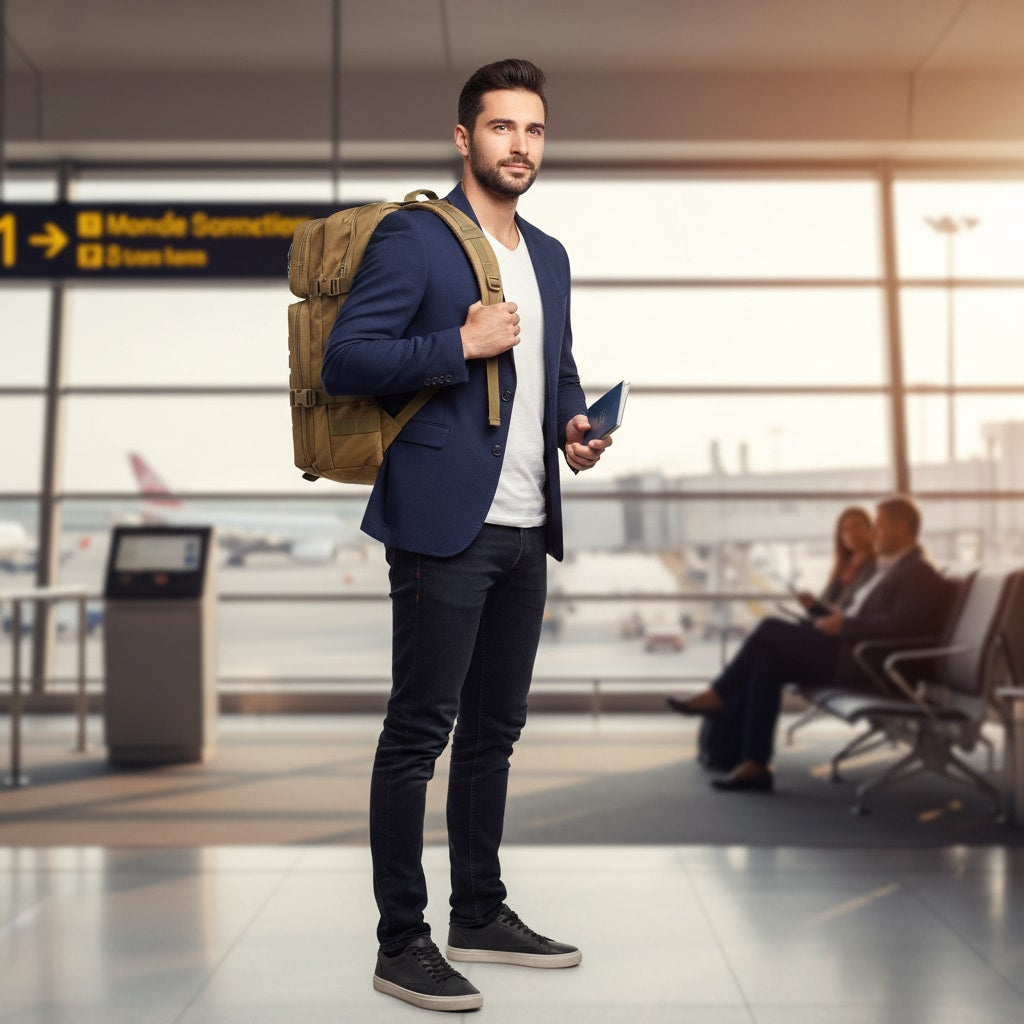 Bear - Sac À Dos Randonnée Militaire - en voyage