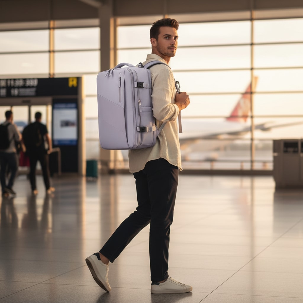 Area-2 - Sac À Dos Voyage Cabine - en voyage