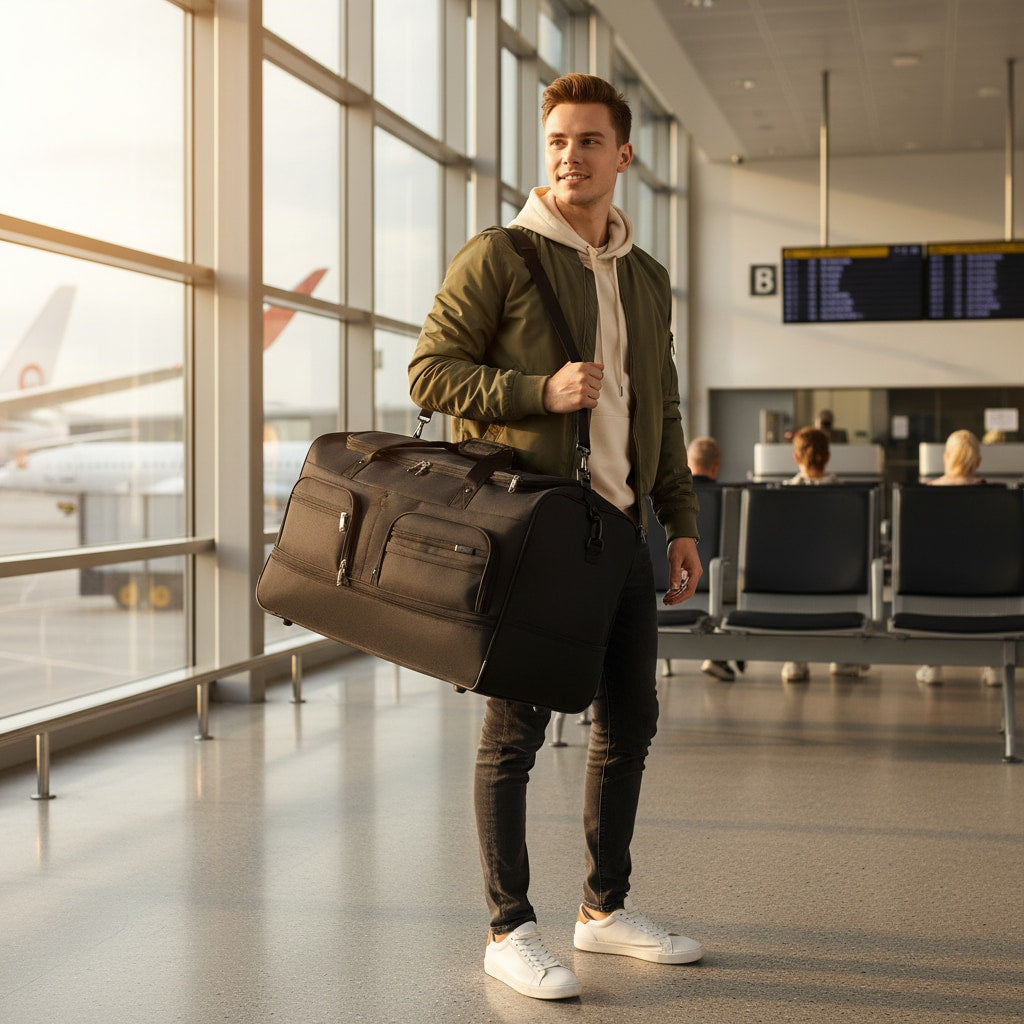 Sac De Voyage À Roulettes 50 Litres - en voyage