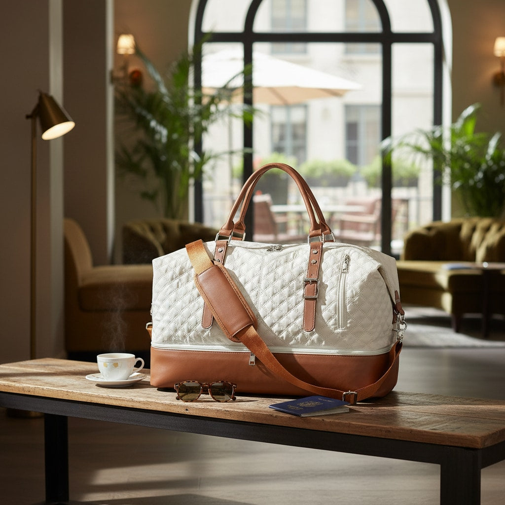 Soléa - Sac De Voyage Femme Avec Compartiment Chaussures - vue 9