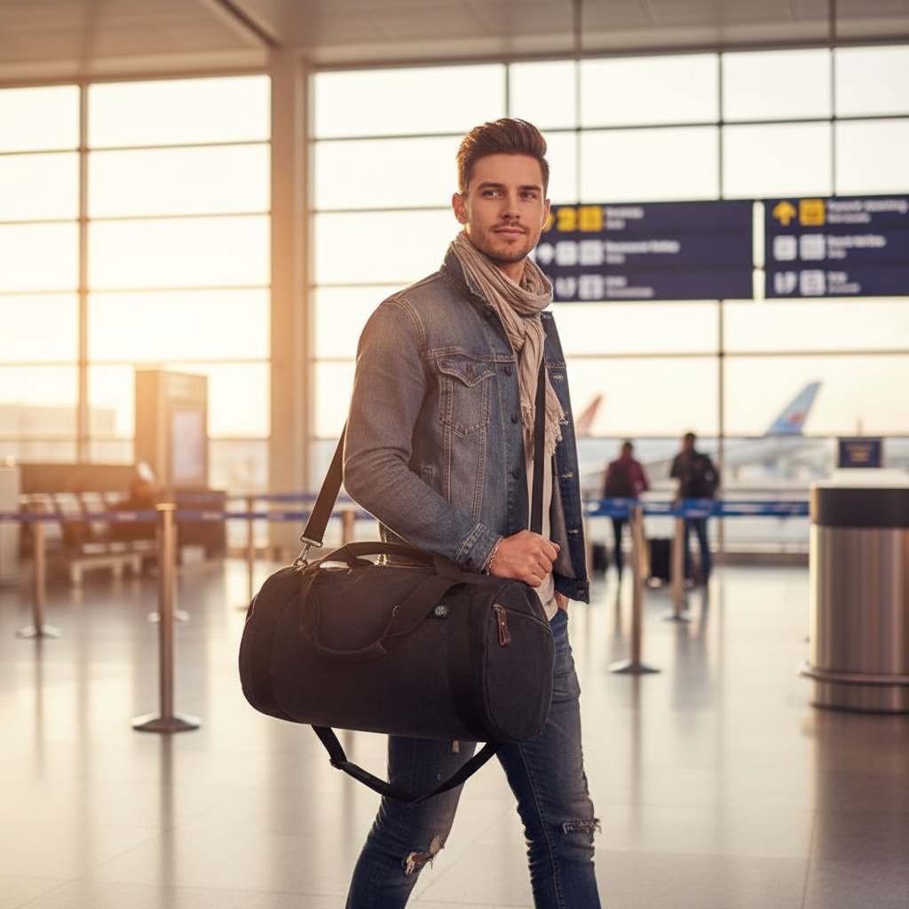 True - Sac Polochon Voyage - en voyage